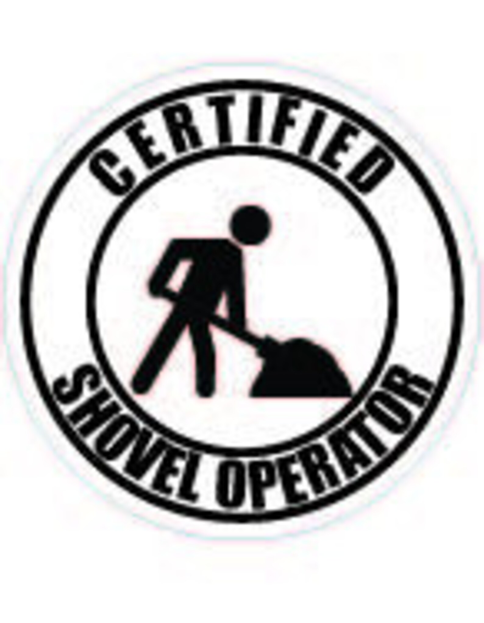 Certified Shovel Operator Files Etsy