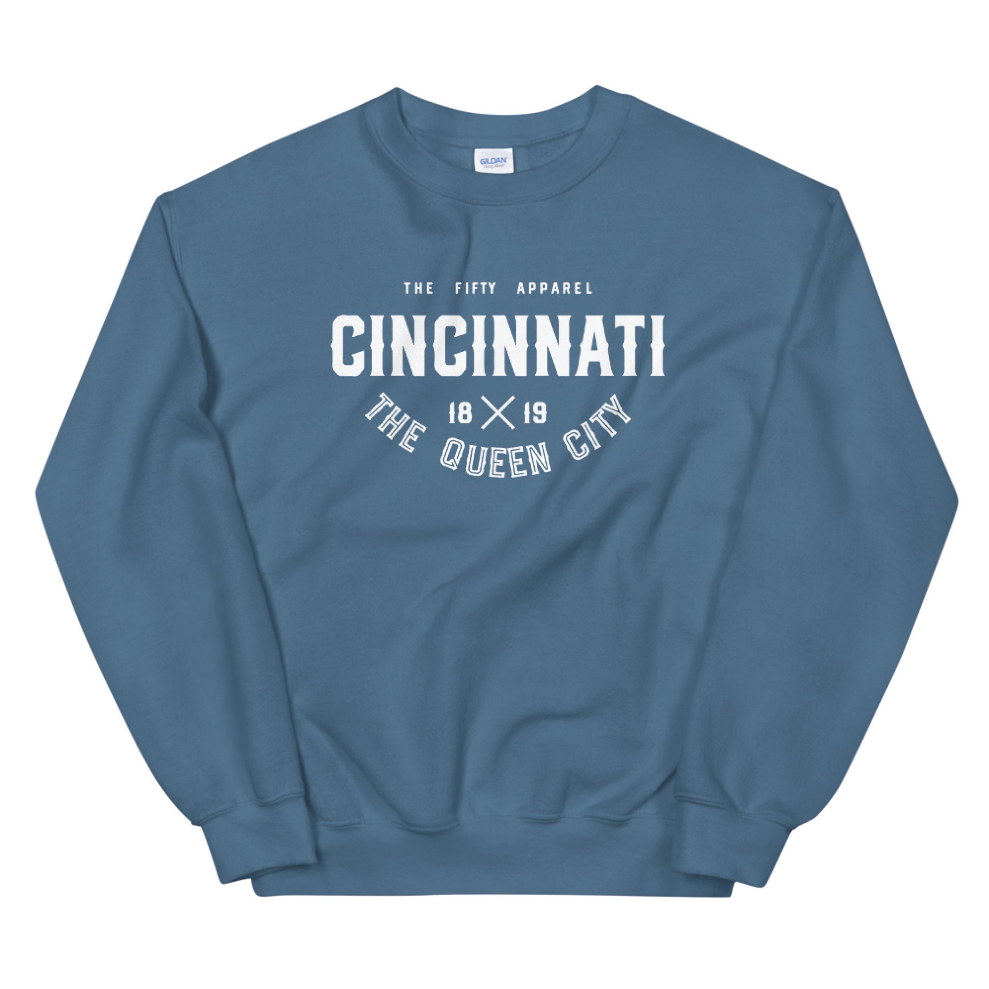 Cincinnati Ohio Sweatshirt University of Cincinnati - Etsy