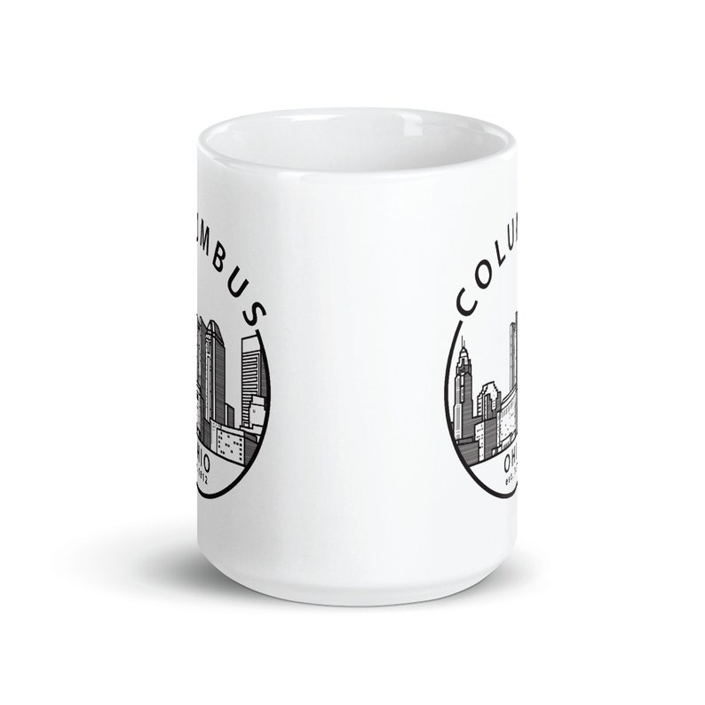 Columbus Ohio Coffee Mug Columbus Cup Columbus Mug Ohio Etsy