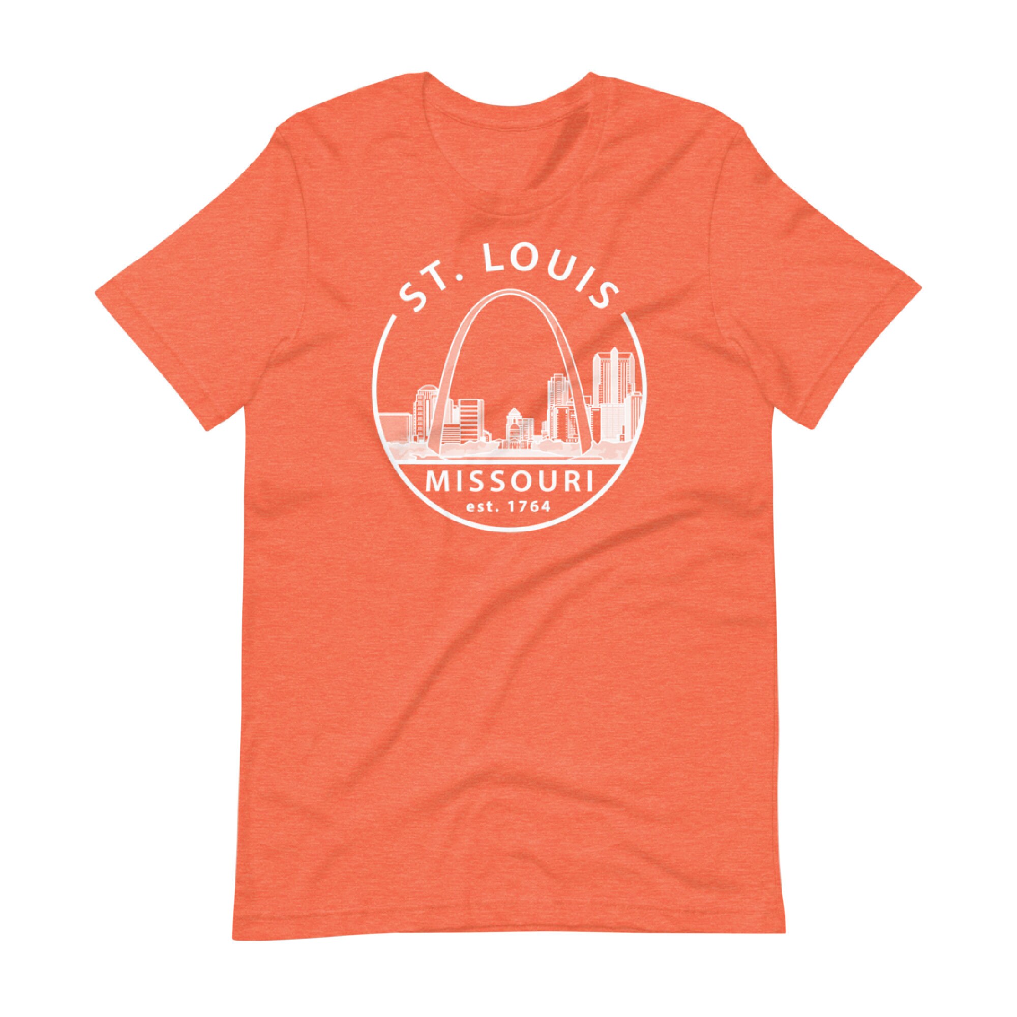 St. Louis Missouri T-shirts St. Louis Skyline Missouri - Etsy UK