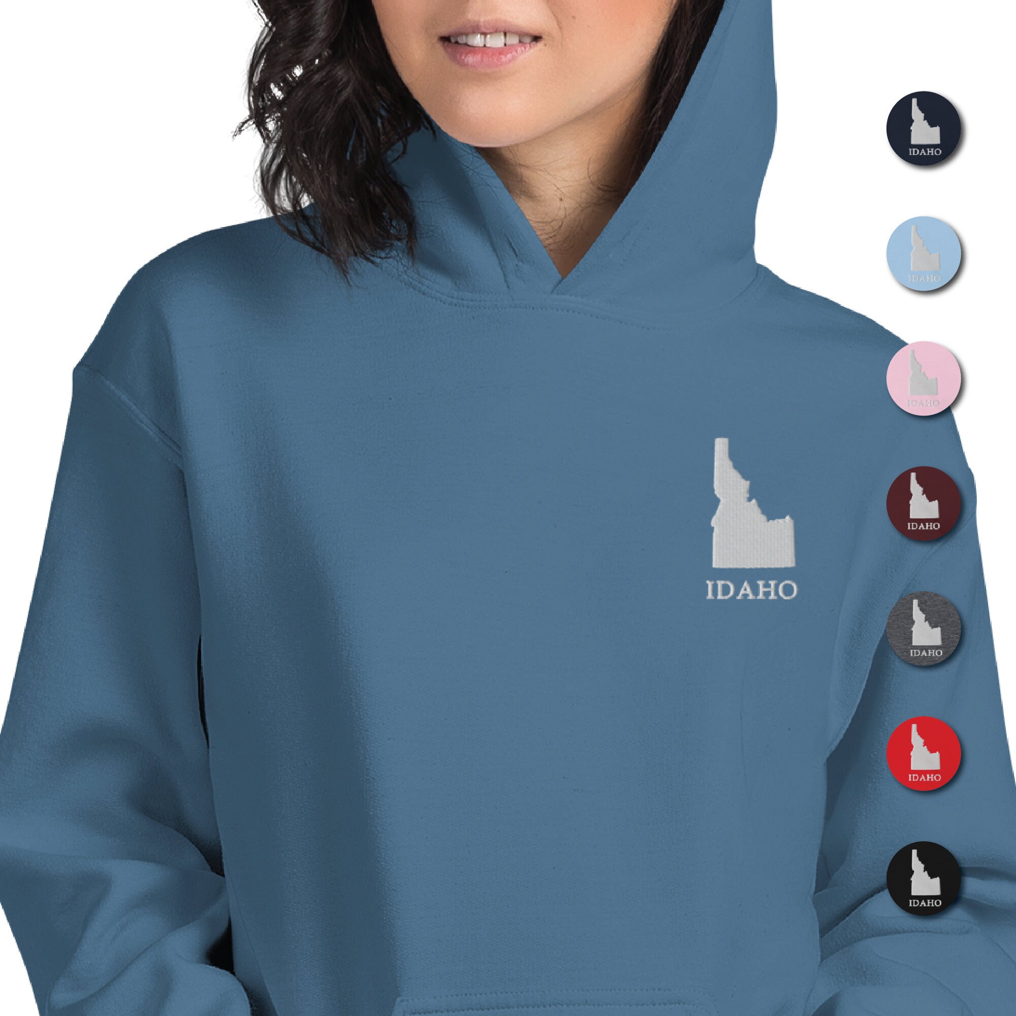 Idaho hoodies idaho embroidery idaho state idaho gifts  etsy Idaho hoodies idaho embroidery idaho state idaho gifts  etsy