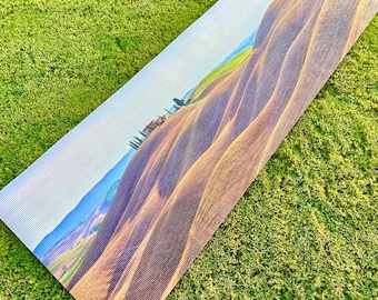 Tuscany  Villa| Italy | Custom Printed Yoga Mat | Design Your Own | Yoga Photo Mats|