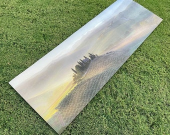 Val De Orcia | Tuscany | Italy | Custom Printed Yoga Mat | Design Your Own | Yoga Photo Mats|