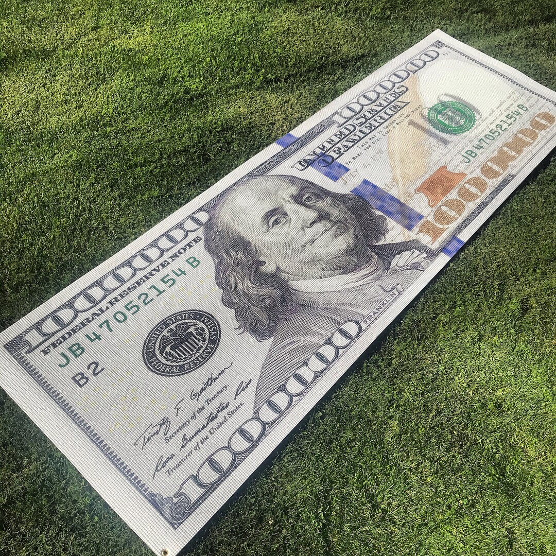 Custom Printed Million Dollar Yoga Mat Personalize Great Gift Exercise