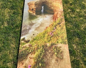 Sunset Cliffs Yoga Mat | Beach Yoga | Great Gifts | Personalize | Exercise | Pilates | High Quality