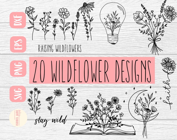 Free Free 284 Wildflower Svg SVG PNG EPS DXF File