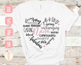 Download Nana Shirt Svg Etsy