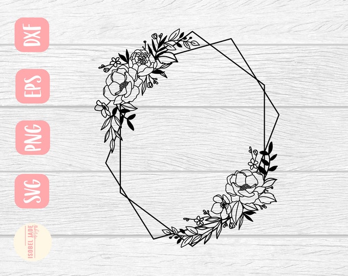 Free Free 231 Simple Flower Wreath Svg SVG PNG EPS DXF File