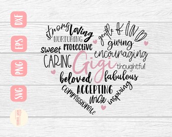 Blessed Gigi Svg Etsy