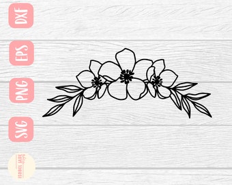 Download Simple Flower Design Etsy