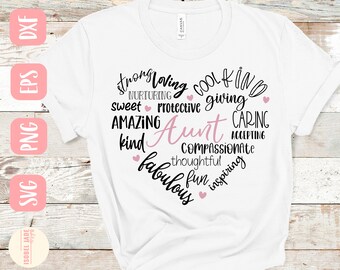 Download Auntie Shirt Svg Etsy