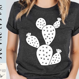 Fico d'India SVG, Cactus svg, Desert svg, Drawing svg, Plant svg, SVG, PNG, eps, Dxf, Instant Download, Cricut