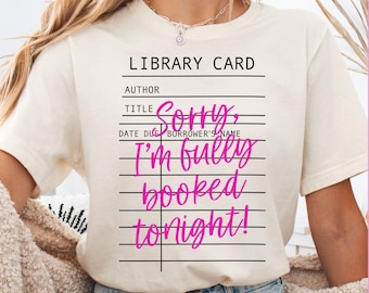 Bibliotheekkaart SVG: bibliothecaris T-shirtontwerp, grappige boekenliefhebber SVG, meer boeken lezen (digitale download)