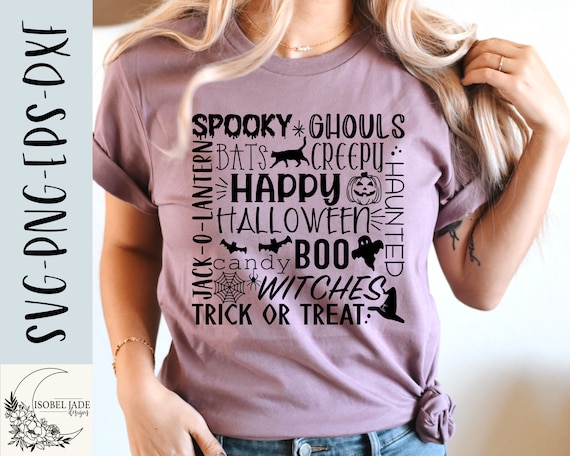 Halloween SVG Design Halloween Shirt SVG for Cricut | Etsy