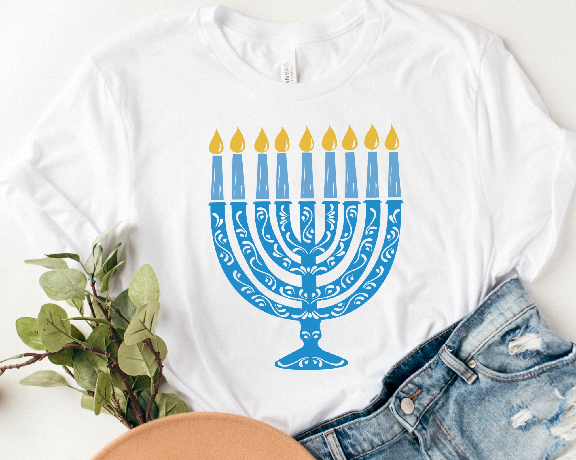 Hanukkah SVG Bundle Hanukkah Shirt SVG for Cricut Hanukkah Etsy
