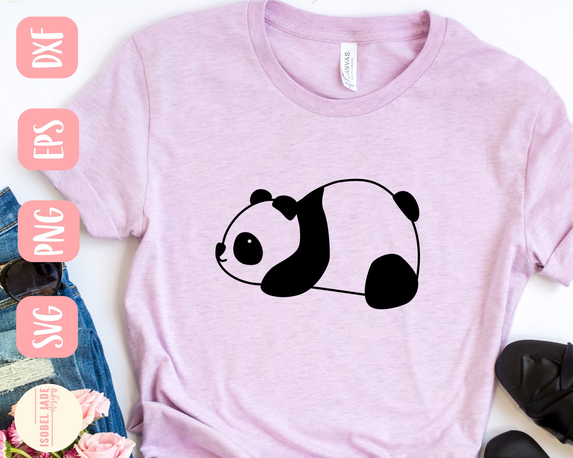 cool dabbing panda  SVG cut file t-shirt Cricut SVG Digital file .Svg .Png