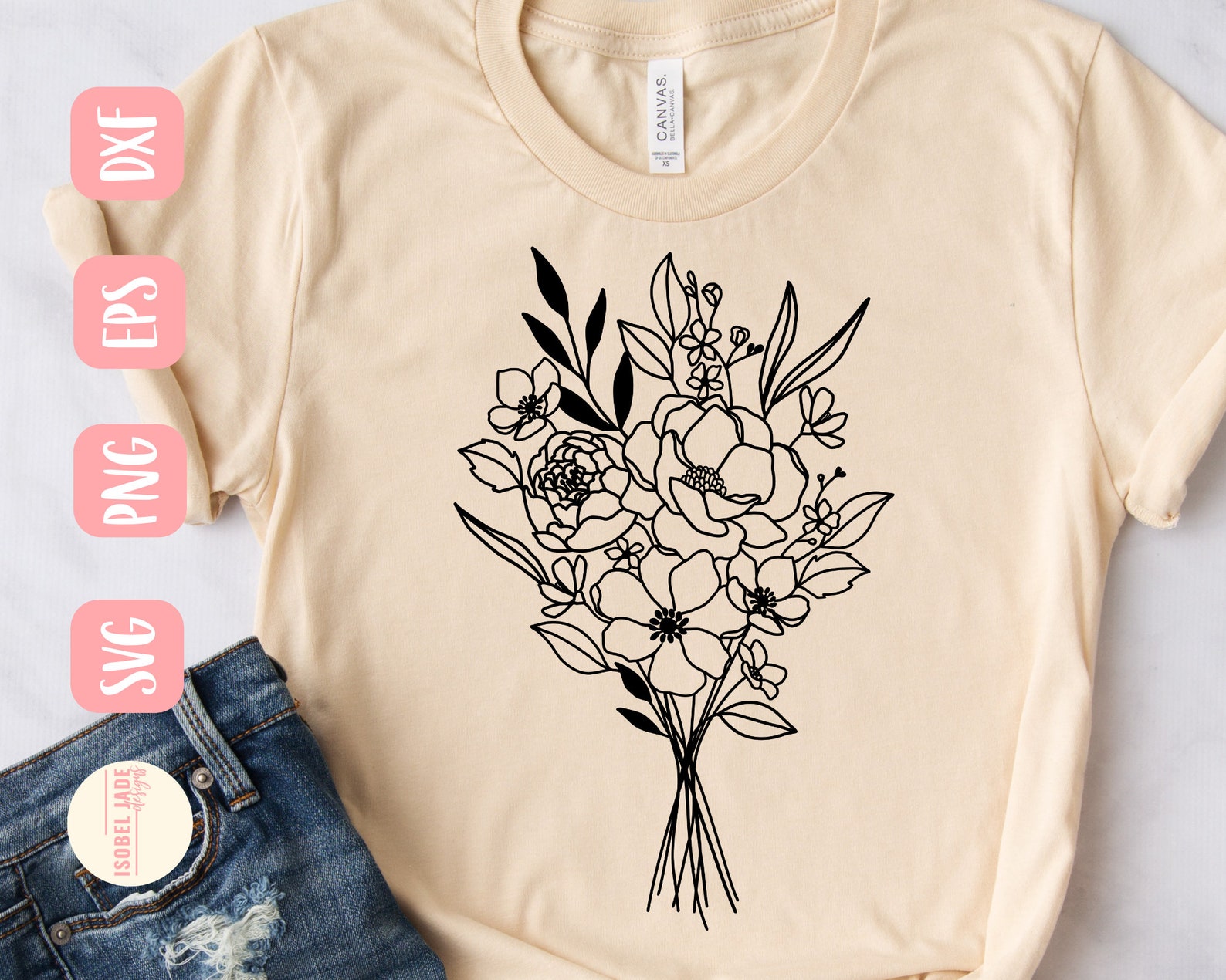 Free Free 332 Wild Flower Bouquet Svg SVG PNG EPS DXF File