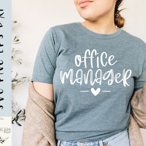 Gerente de escritório svg, Escritório escolar svg, Eu amo meu trabalho svg, Camisa de gerente de escritório svg, Equipe de escritório SVG, PNG, EPS, Download instantâneo, Cricut