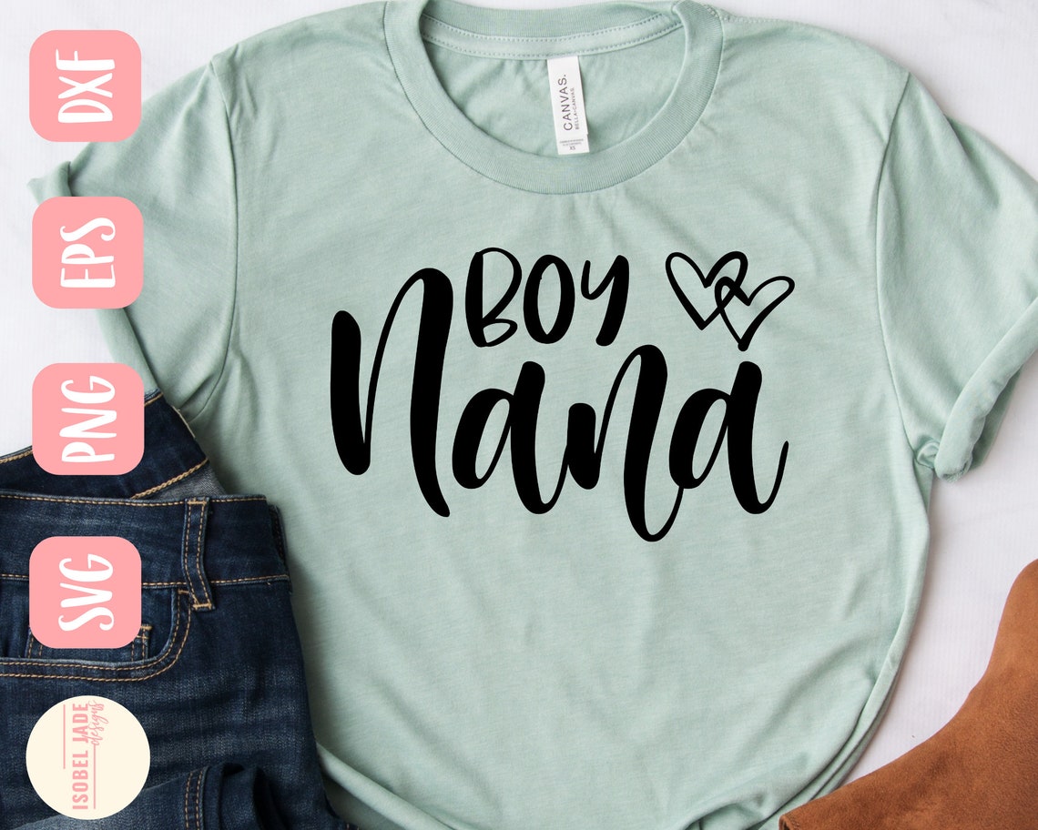 Download Boy Nana SVG design Nana of boys SVG file for Cricut Nana | Etsy