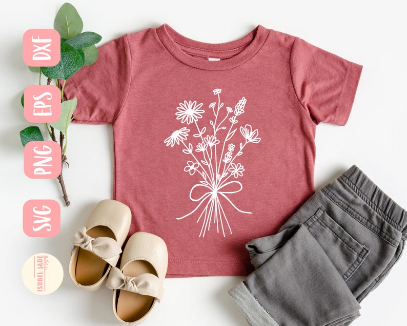 Download Wild flowers svg Wildflower bouquet svg Flower svg Shirt ...