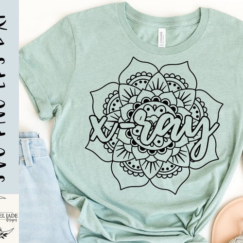 Xray Technician SVG Design Mandala SVG File for Cricut Rad - Etsy