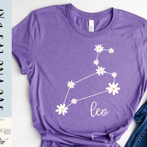 Leeuw sterrenbeeld svg, Daisy svg, Leeuw svg, Horoscoop svg, Dierenriem svg, leeuw svg, SVG, DXF, eps, Dxf, Instant Download, Cricut
