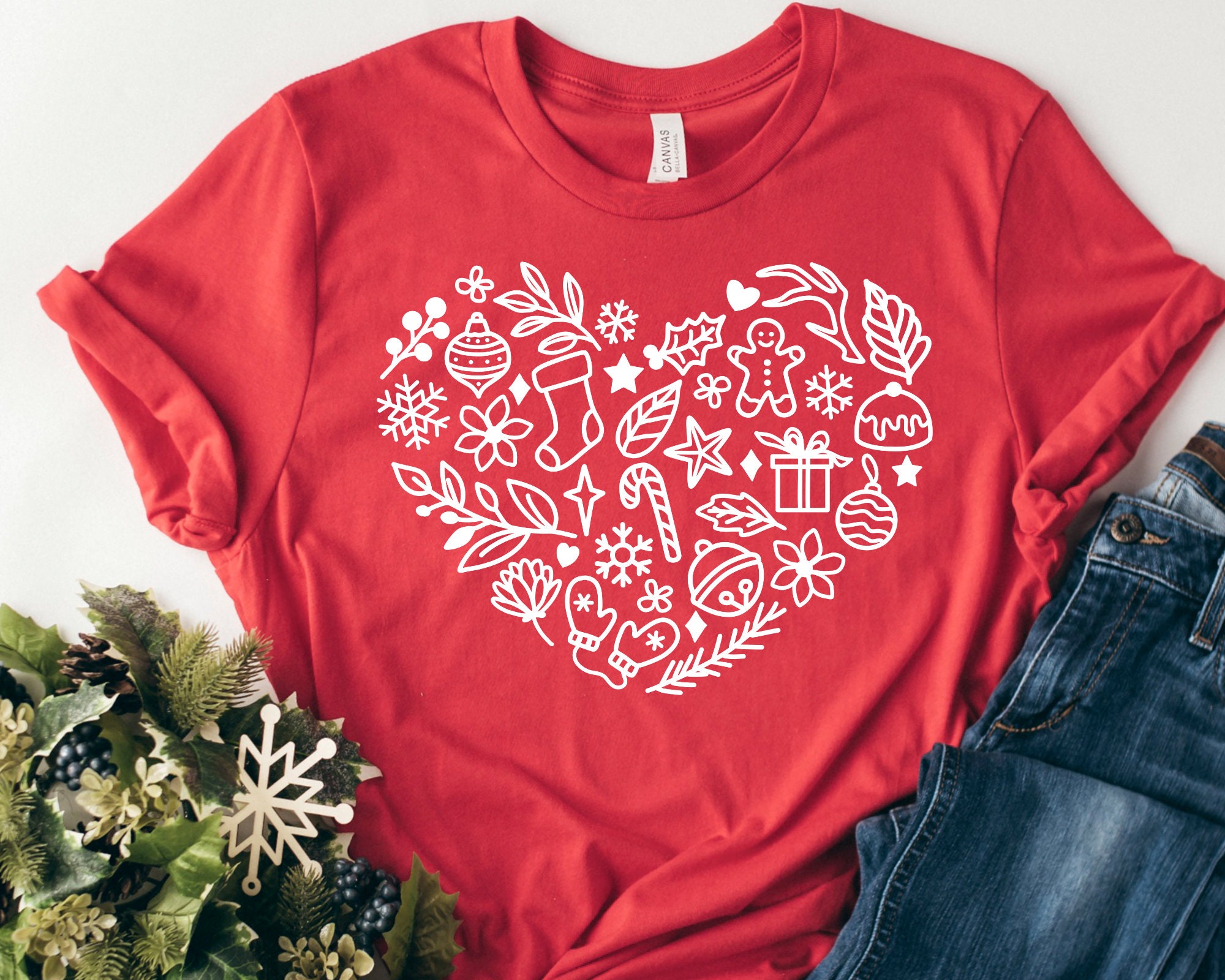Christmas SVG Bundle - Christmas shirt SVG for Cricut - Christmas tee