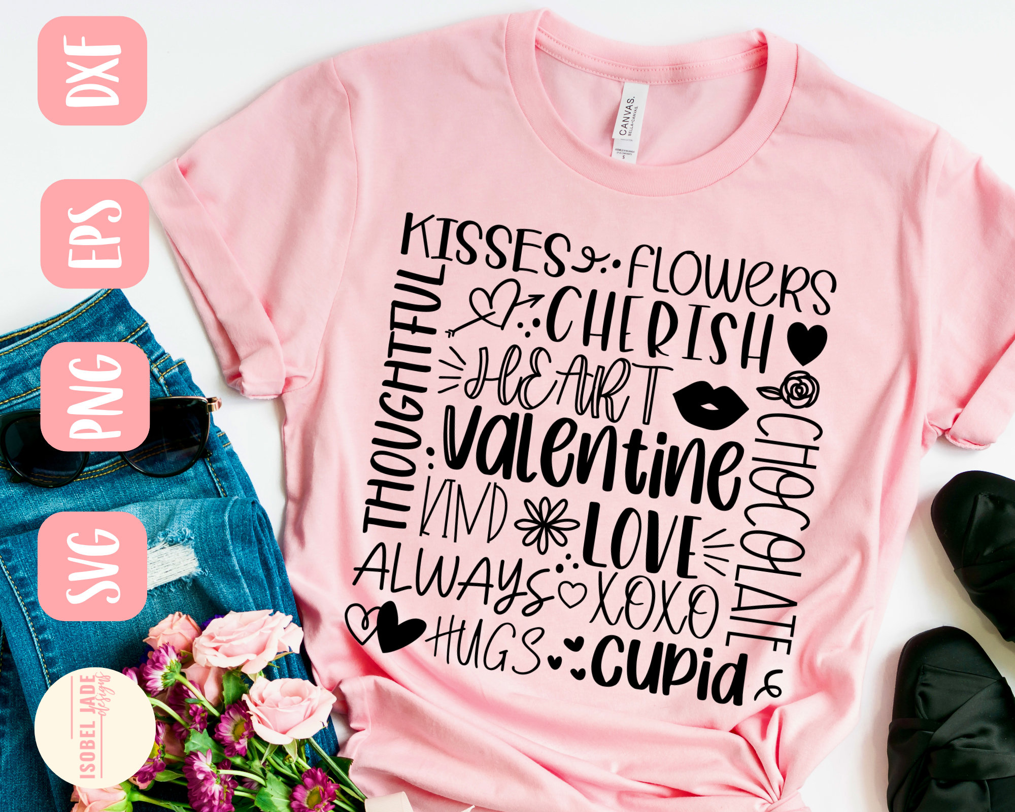 Valentine SVG Design Love Subway Art SVG File for Cricut | Etsy