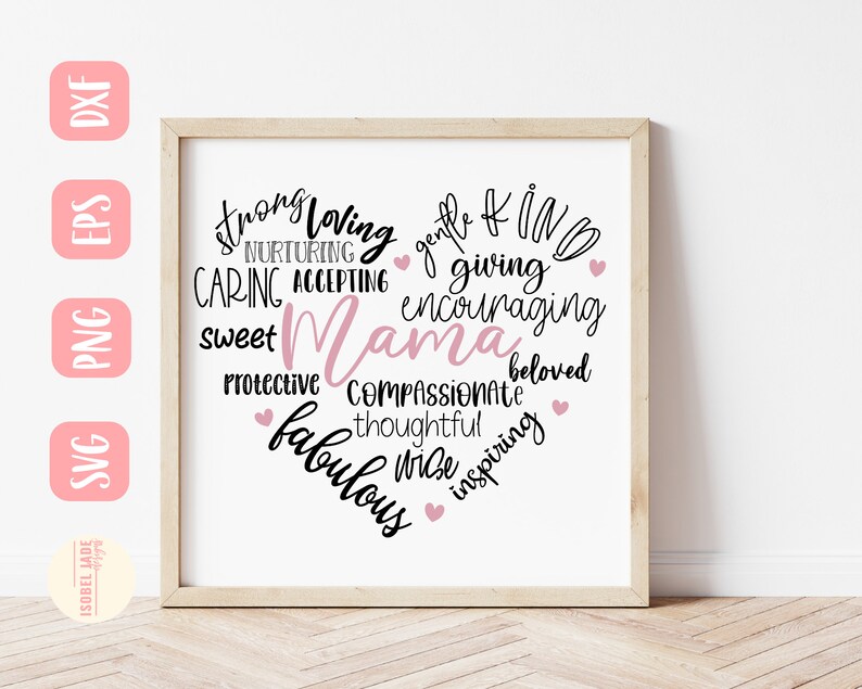 Free Free Mama Heart Svg 197 SVG PNG EPS DXF File
