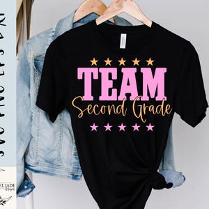 Team Zweite Klasse svg, Zweite Klasse Lehrer svg, 2.Klasse Lehrer Shirt svg, Schule svg, SVG, PNG, EPS, Instant Download, Cricut