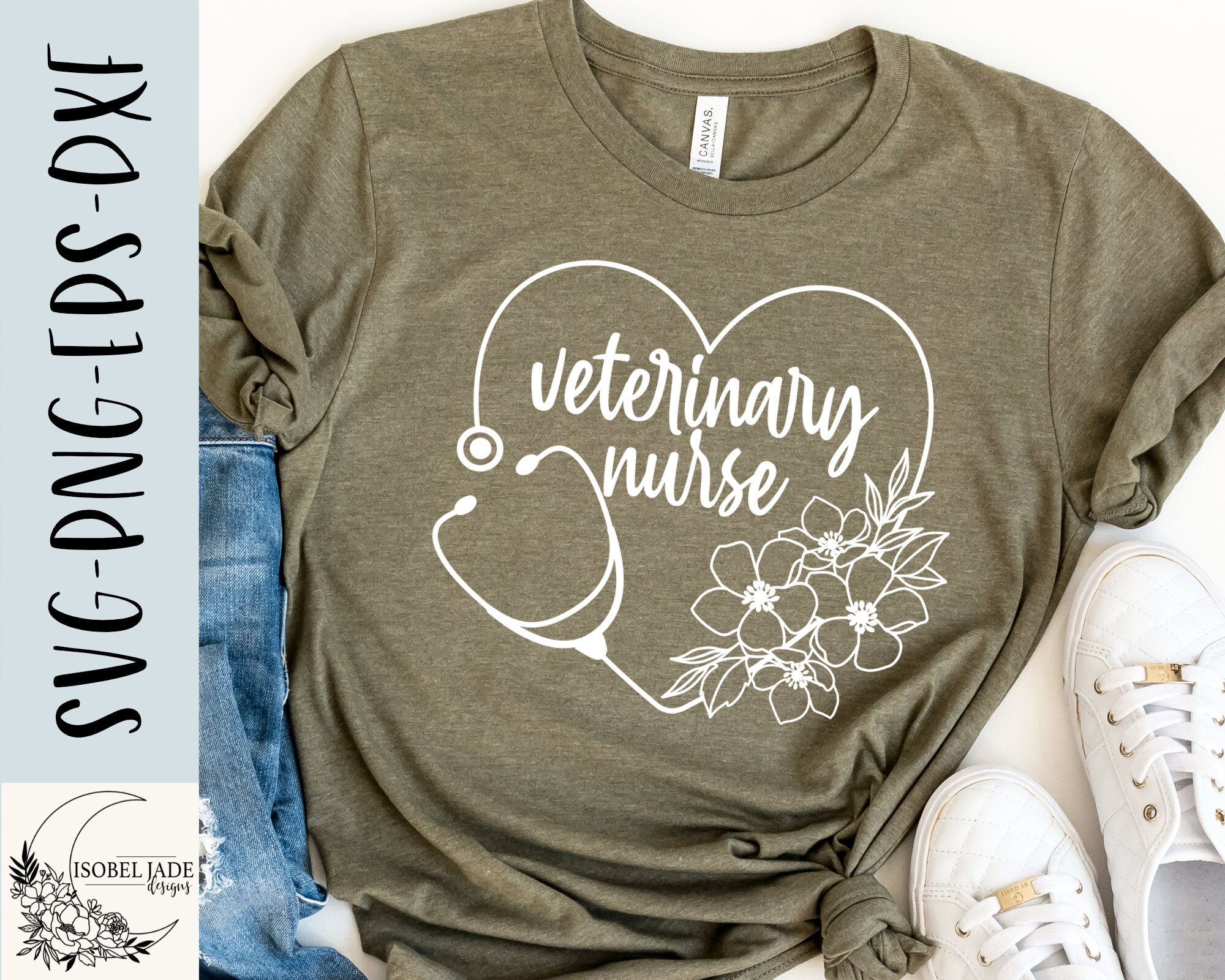 Veterinary Nurse Svg Vet Svg Vet Nurse Stethoscope Svg Etsy Australia