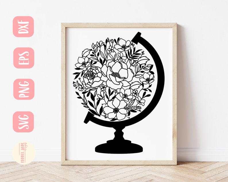 Free Free 294 Flower Globe Svg SVG PNG EPS DXF File