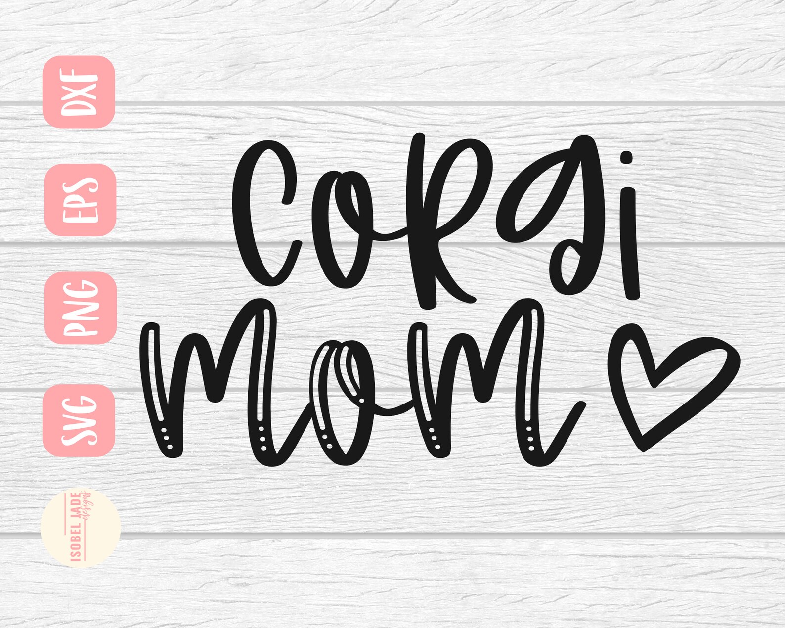 Download Corgi mom SVG design Corgi SVG file for Cricut Dog mom | Etsy