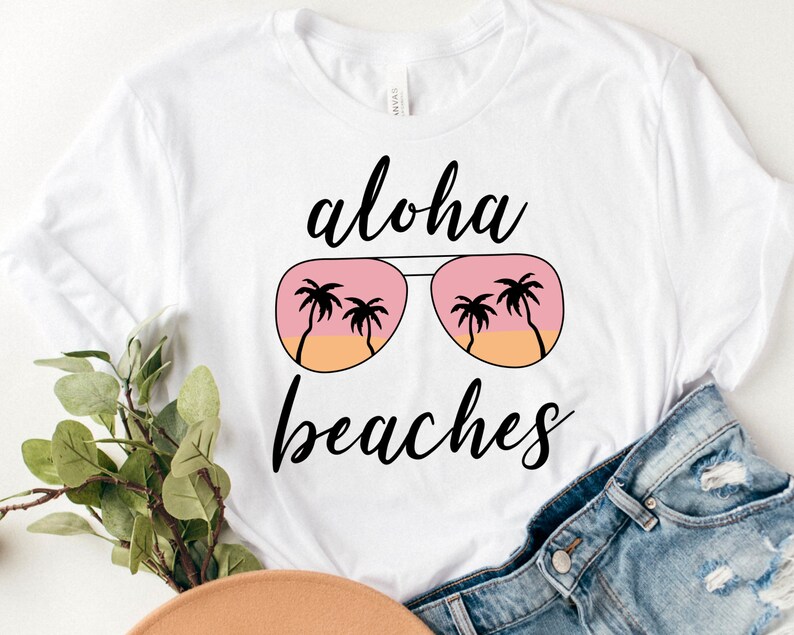 Summer SVG Bundle Beach Shirt SVG for Cricut Summer Tee | Etsy