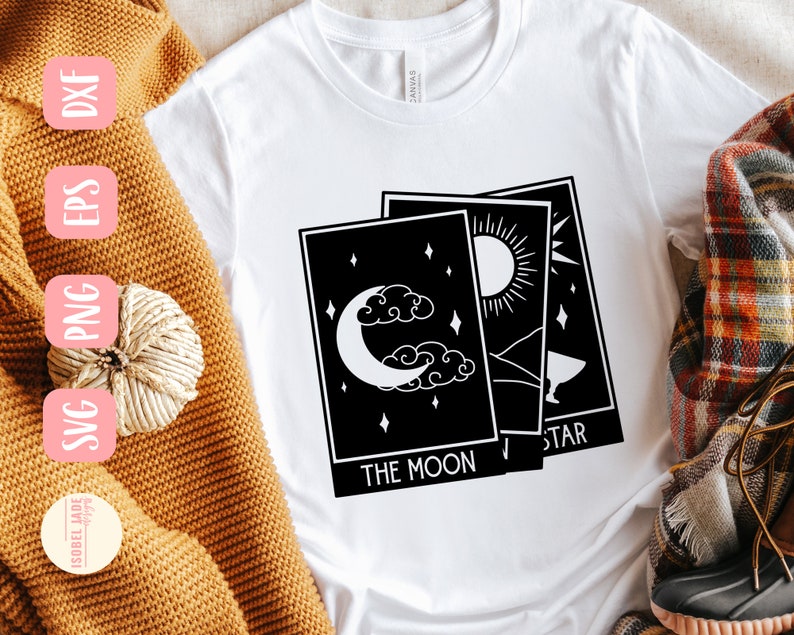 Mystic Bundle SVG design Moon SVG file for Cricut Crystal | Etsy