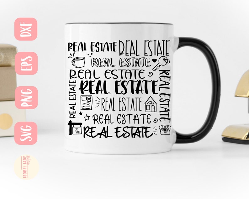Download Realtor SVG design Real estate SVG file for Cricut Subway | Etsy