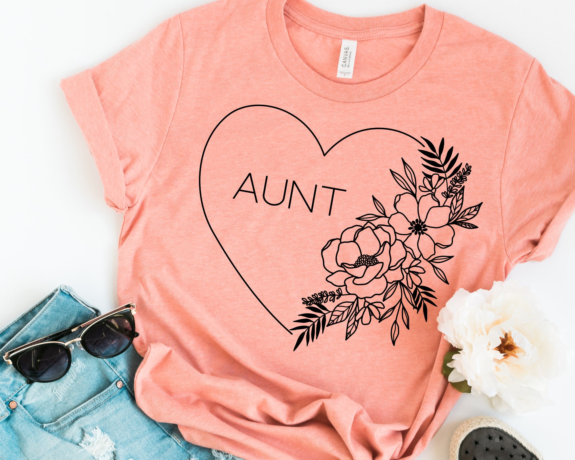Auntie Svg Bundle Auntie Tee Bundle Aunt Shirt Svg For Cricut Cool Aunt Svg Bundle 