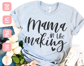 Mama to Be SVG: Pregnancy Shirt Design (digital Download) - Etsy