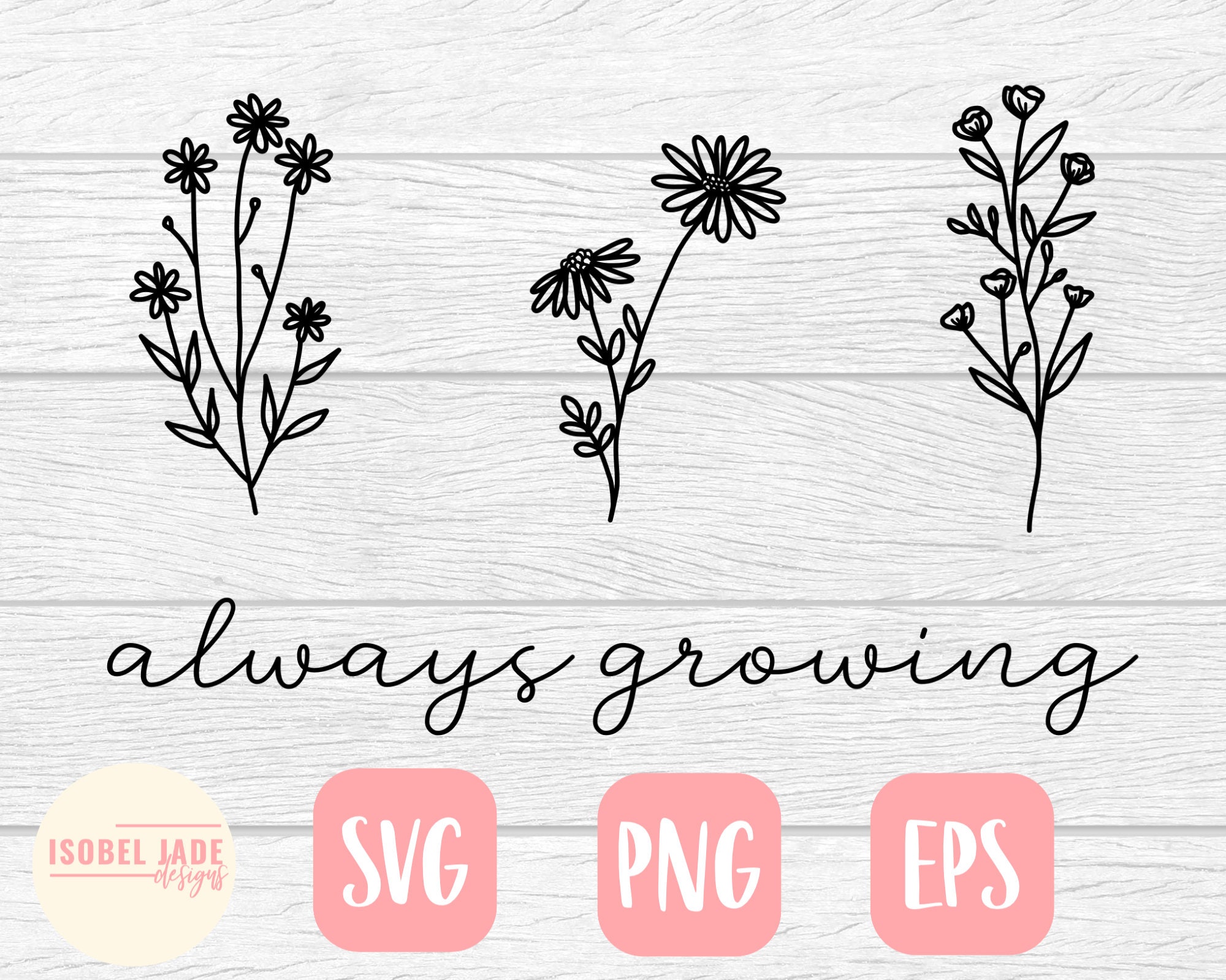 Free Free 303 Little Wildflower Svg SVG PNG EPS DXF File