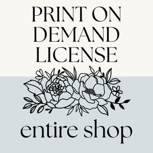 Extended POD commercial license for my entire shop