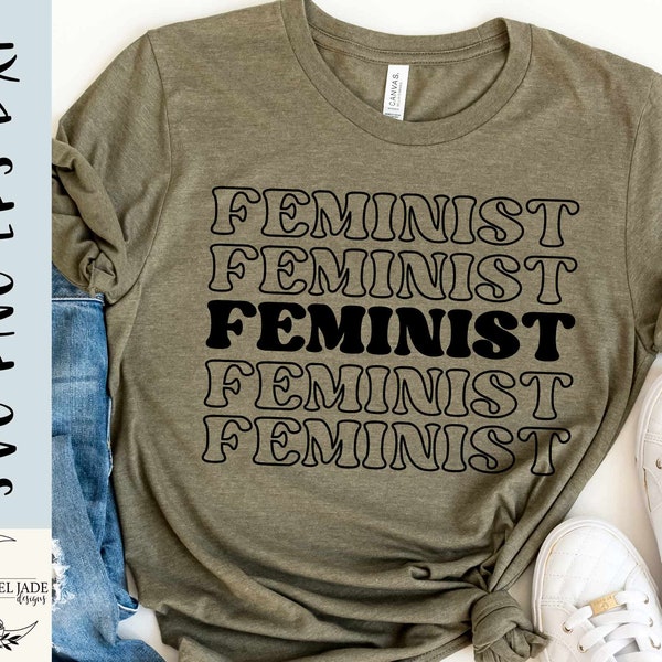 Feminist SVG design - Feminism SVG for Cricut - Girl power SVG - This is what a feminist looks like svg - Digital Download