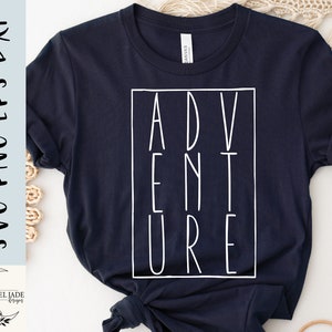 Adventure Frame SVG: Hiking, Camping, Mountains Design (Digital Download)