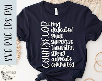 Counselor SVG Design: Therapist Shirt File (Digital Download)