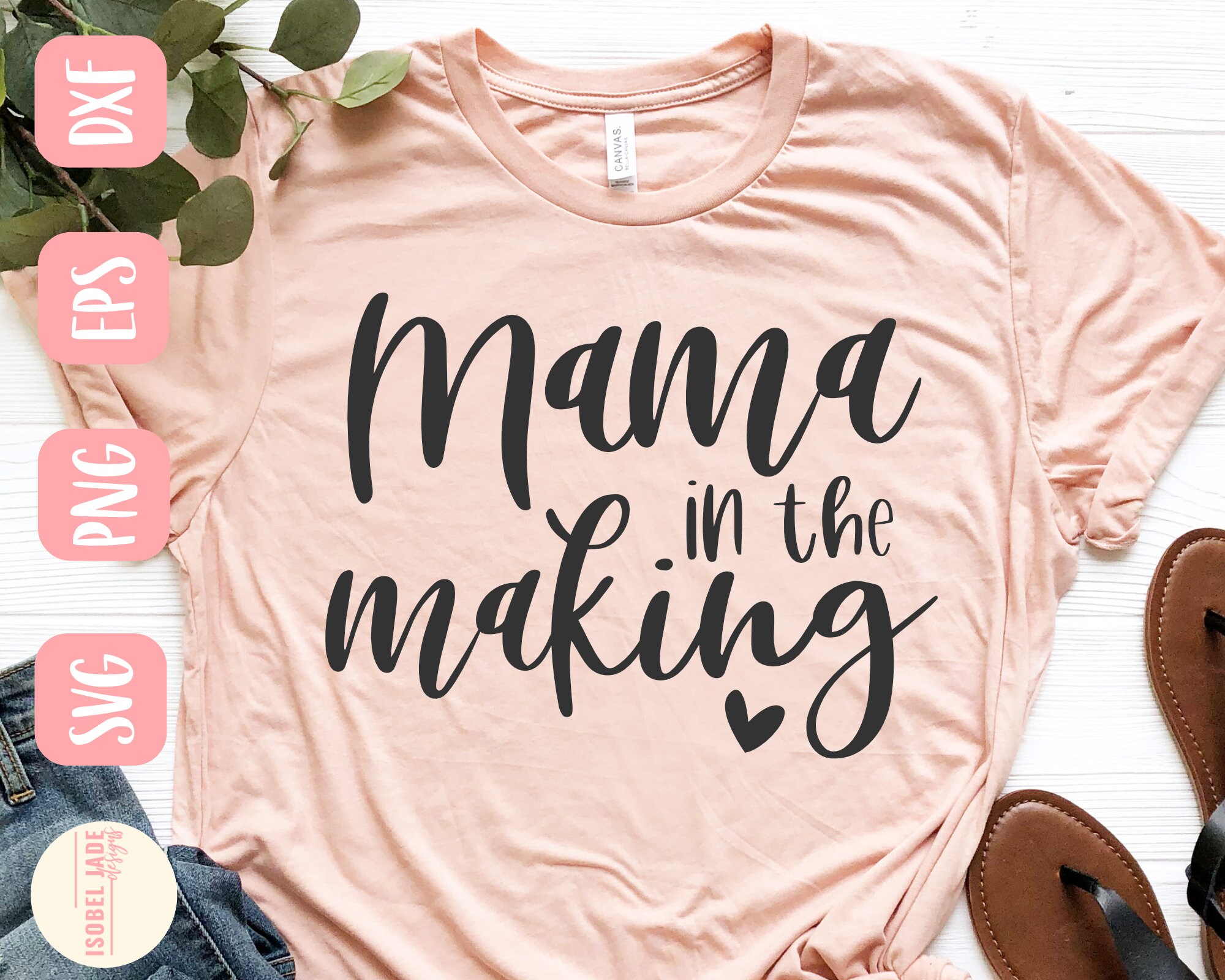 Mama to Be SVG: Pregnancy Shirt Design (digital Download) - Etsy