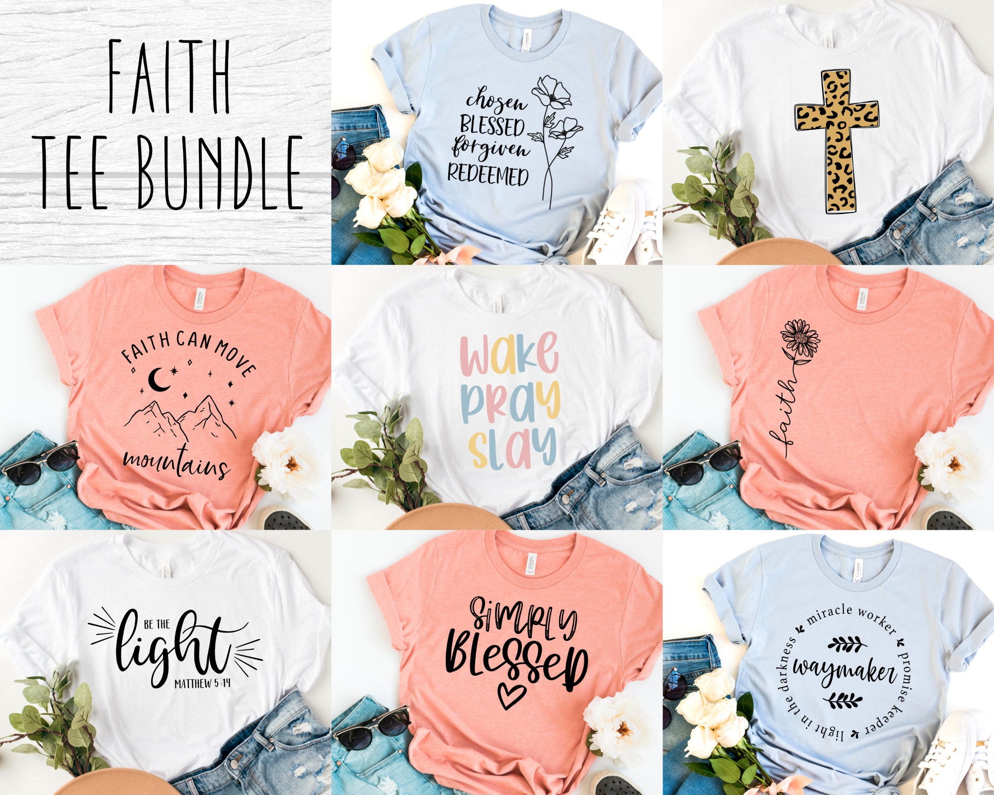 Faith SVG Bundle Religious Shirt SVG 