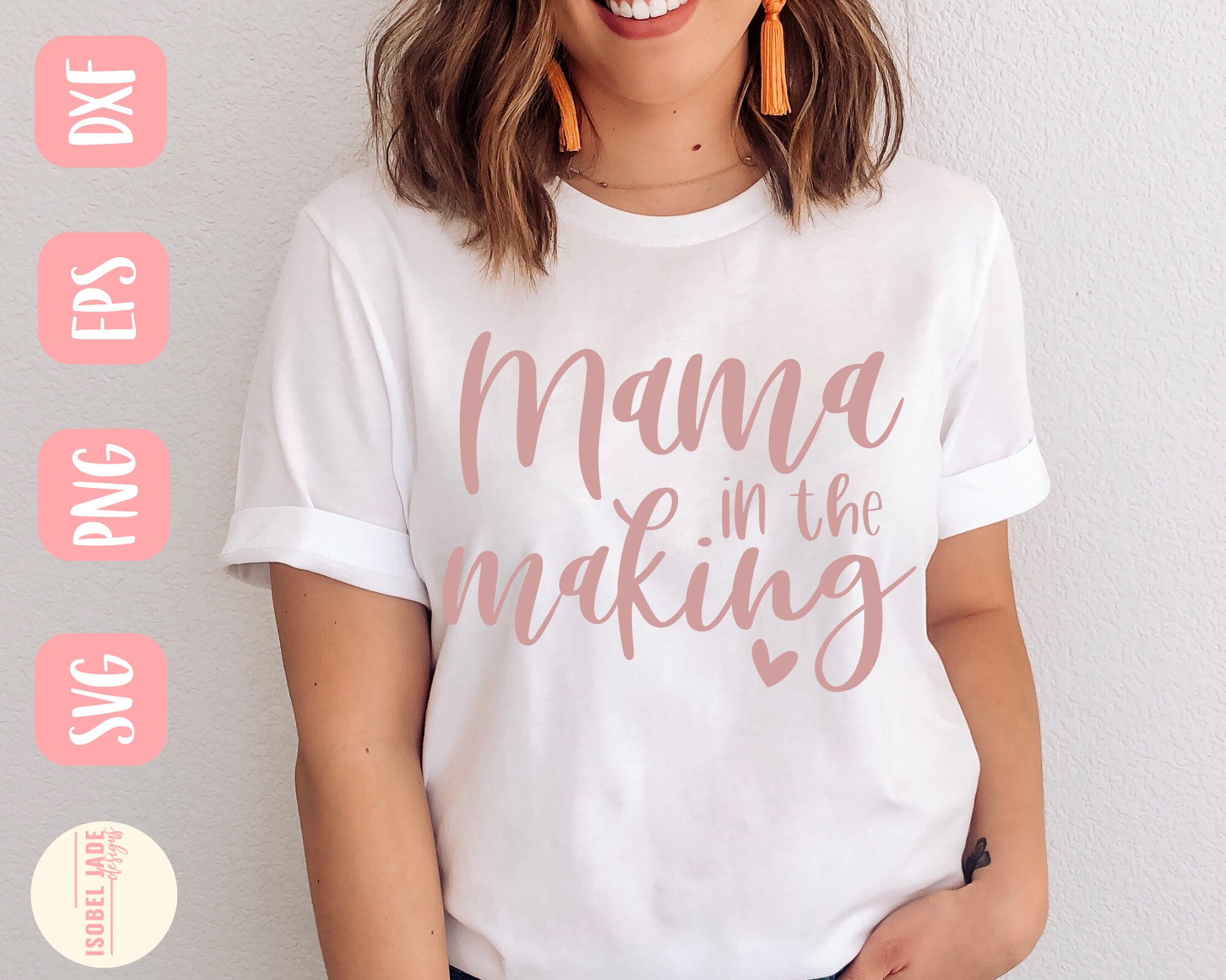 Mama to Be SVG: Pregnancy Shirt Design (digital Download) - Etsy