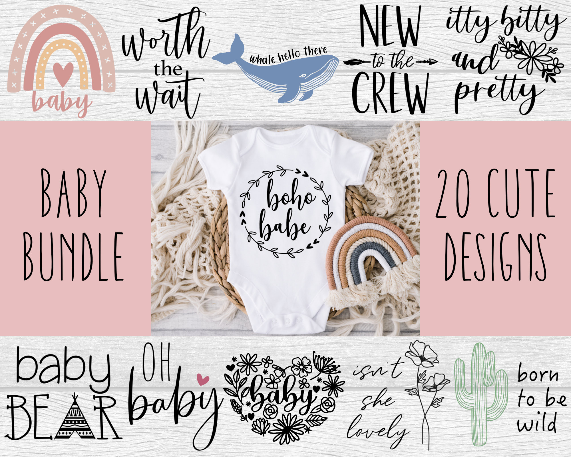 SVG design Newborn Bundle SVG for Cricut - Etsy México