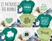 St Patricks Day SVG Bundle - St Patricks shirt SVG for Cricut - Shamrock Bundle SVG bundle - Digital Download 