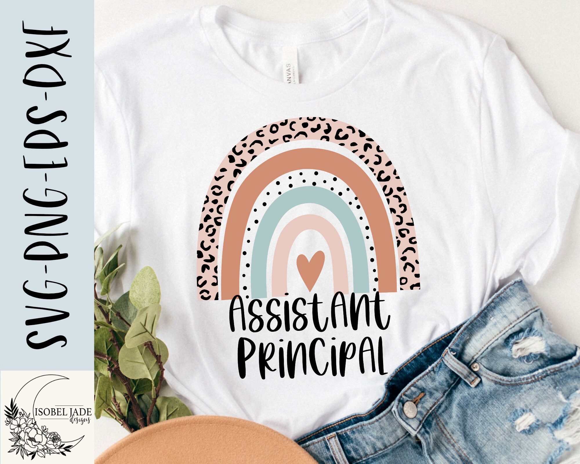 assistant-principal-svg-teacher-svg-rainbow-svg-principal-shirt-svg