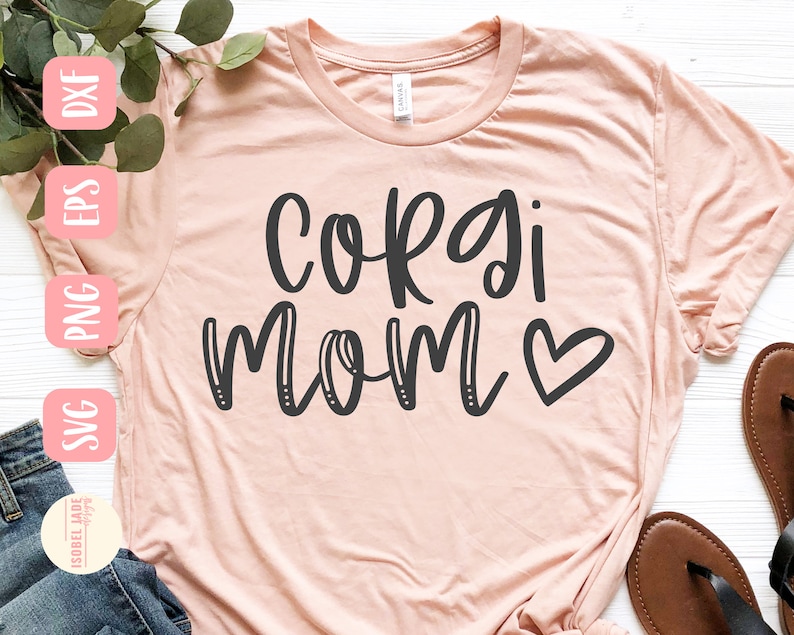Download Corgi mom SVG design Corgi SVG file for Cricut Dog mom | Etsy